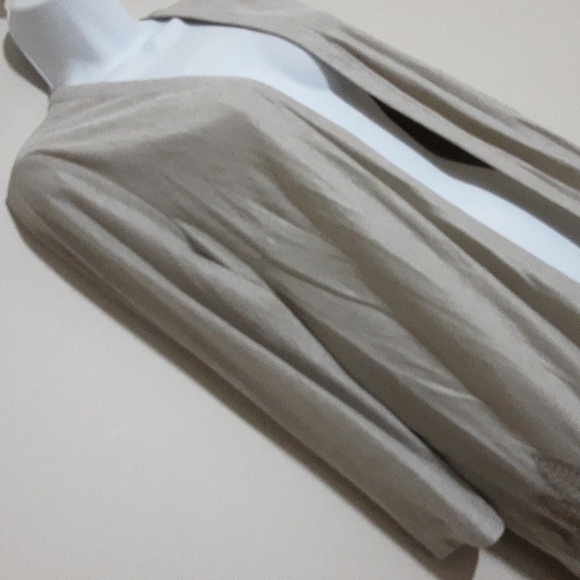 Soft Surrounding Elegant Beige Women's Open Cardigan Embroidered Boho Festival - Picture 4 of 8